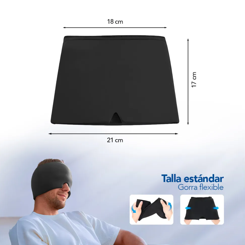 NeuroGel – Gorro de Gel para Migraña y Dolor de Cabeza (¡EN OFERTA!)